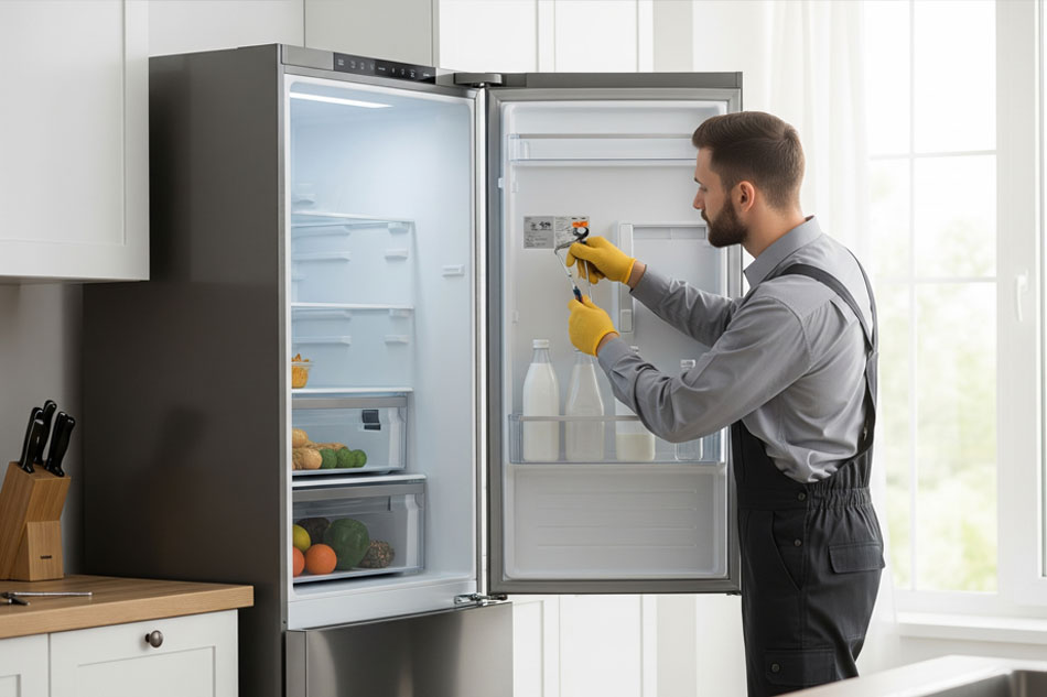 اهمیت سرویس دوره‌ای یخچال
